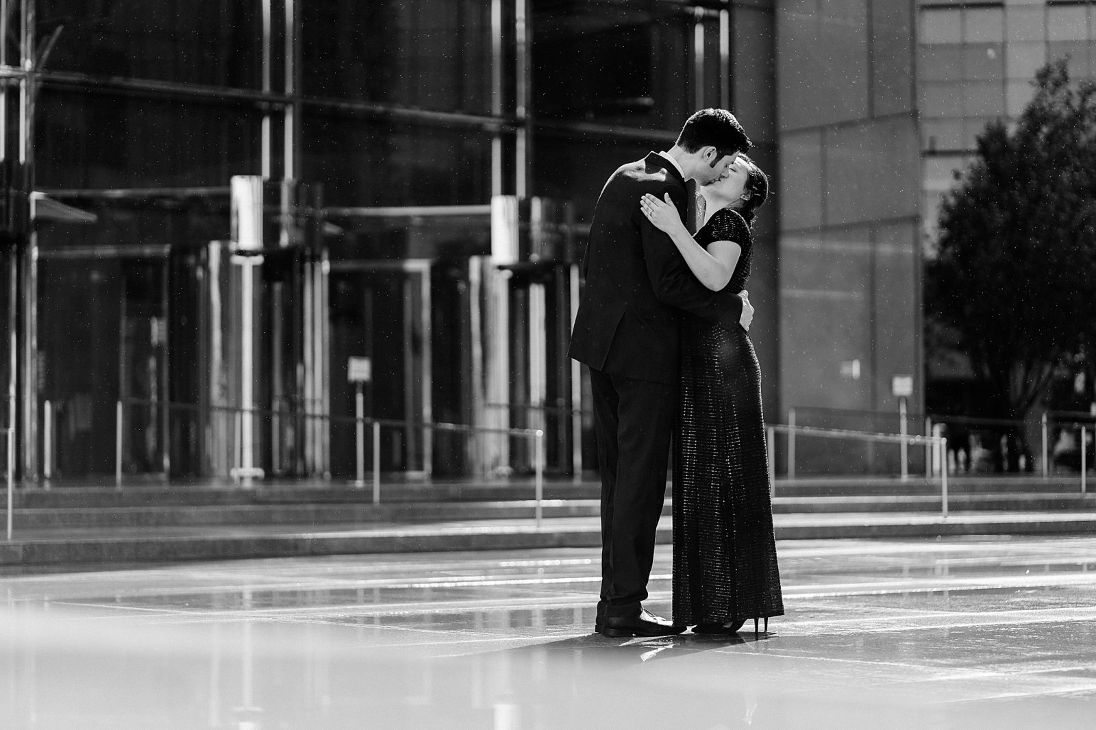 Downtown Houston Couples Session Houston wedding photographer