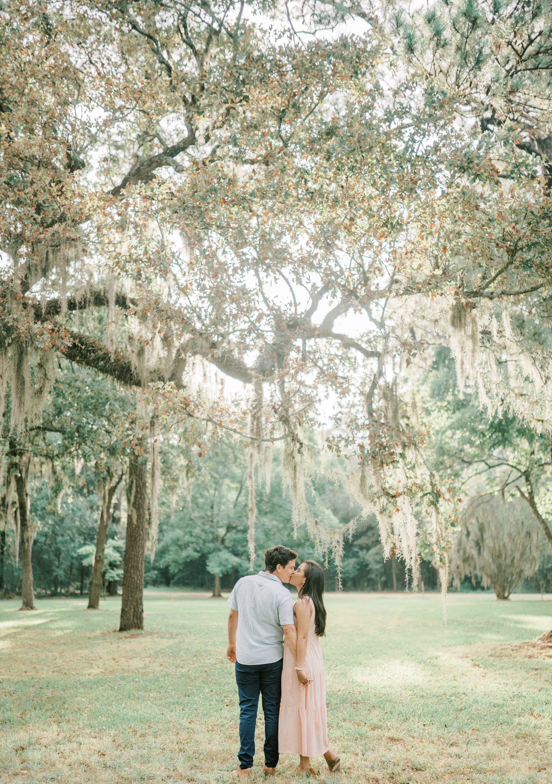 Mossy Tree Engagement Session | Houston Wedding Photographer ...
