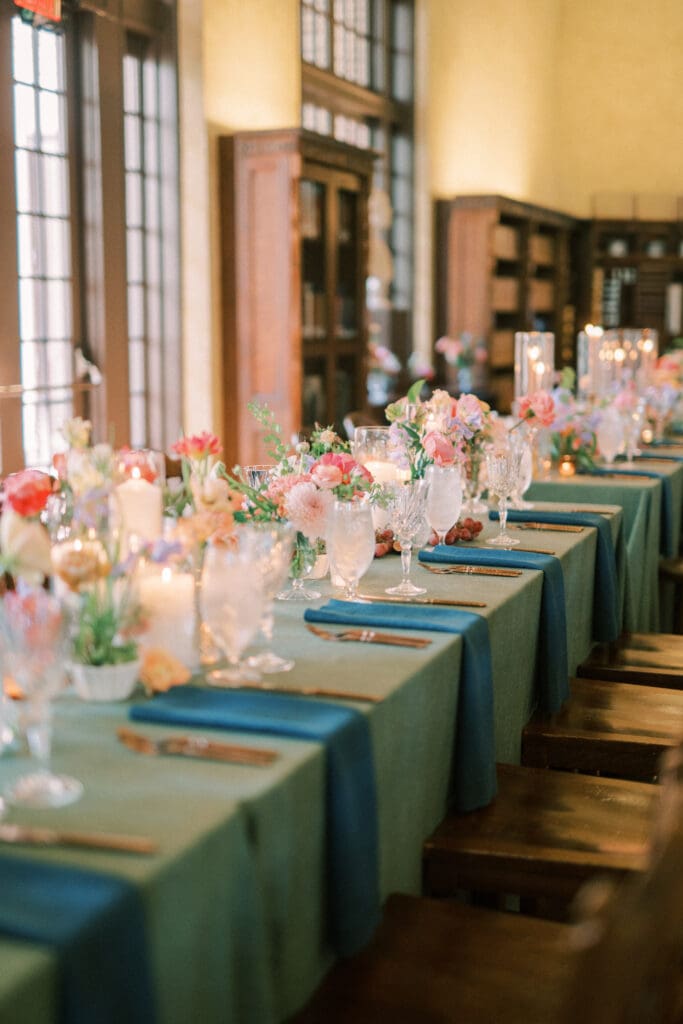 Classic Houston Wedding in the Julia Ideson Library